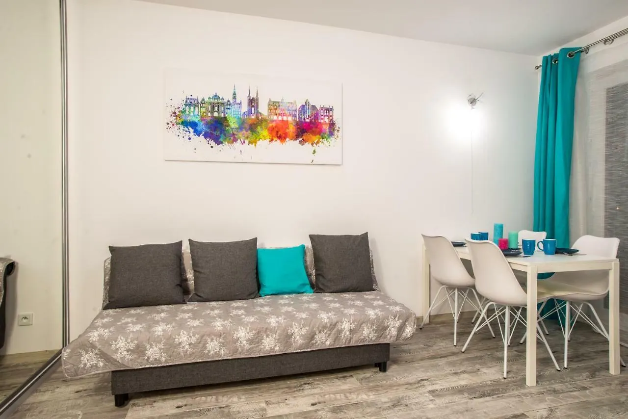 Multicolor Apartment Gdansk Poland