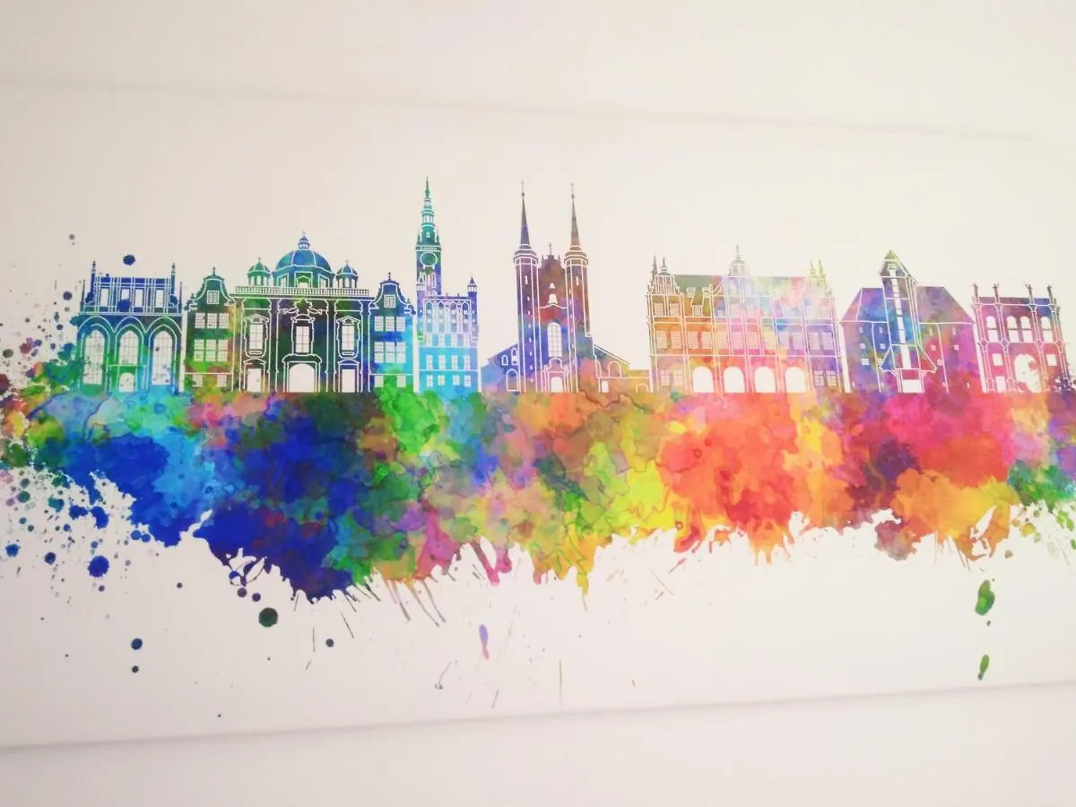 Multicolor Apartment Gdansk